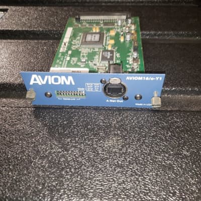 Aviom 16/o-Y1 16-Channel A-Net Output Card | Reverb The Aviom 16/o-Y1 16-Channel A-Net Output Card | Reverb The