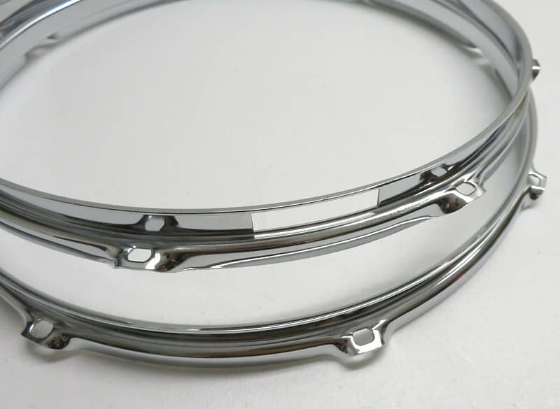 NEW SONOR 14" SNARE DRUM HOOPS RIMS, 8-HOLE  (Force/Bop/2007/Jungle/Bop/2005/1007/1005/3001) image 1