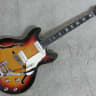 Vintage 1966 Vox Super Lynx Deluxe Guitar Sunburst Guitar Near Mint Model V243