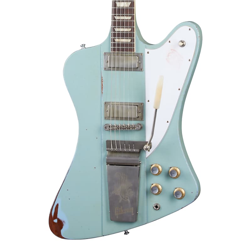 Gibson Custom Shop Murphy Lab 1963 Firebird V Antique Frost Blue Heavy Aged w/Maestro Vibrola Pre-Order image 1