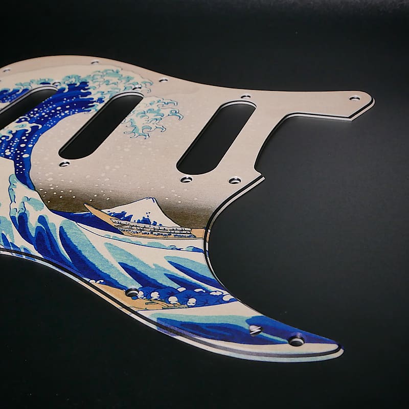 Fender Strat Pickguard / The Whale In The outlets Clouds / Custom Pickguard / Graphic / Stormguitar