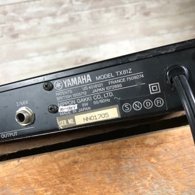 Yamaha TX81Z FM Tone Generator image 6