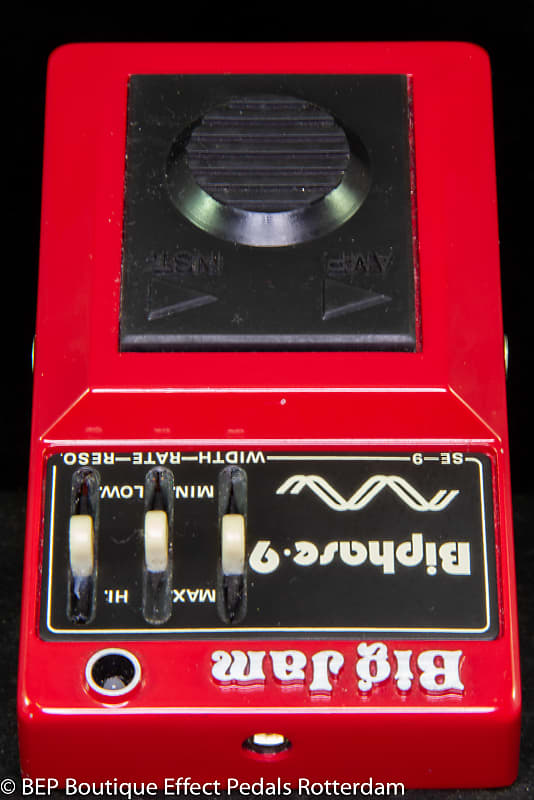 ギター Big Jam Biphase SE-9 Multivox Big Jam SE-9 Biphase 9 Phaser Pedal 1979 – Topshelf