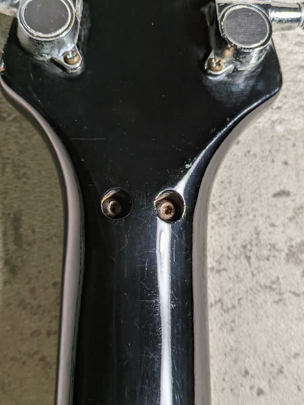 Fernandes BSV Flying V 80's Made in Japan Black FRT Floyd