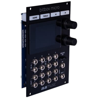 1010music Bitbox Micro Eurorack Compact Sampler with Touchscreen - Black image 2