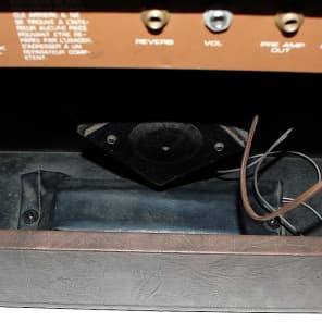 Vintage Acoustic G60T Model 163 Tube Guitar Amplifier image 12