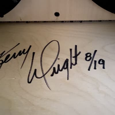 Kerry Wright Custom 4 x 8 Cab - Green Levant Finish Checker Board Grill Cloth & Trusonic  Speakers image 8