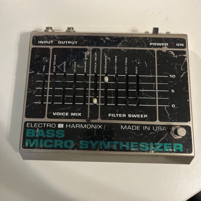 ベース electro-harmonix bass MICRO SYNTH electro-harmonix bass MICRO SYNTH