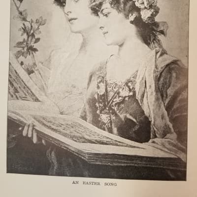 Unknown Antique Music Book, "Pearls Of Music", 1895, Vocal And Instrumental image 8