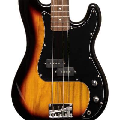 STAGG Standard "P" electric bass guitar Sunburst image 4
