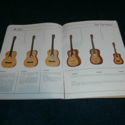 Vintage 1967 Eko Musical Instruments Catalog! Electric, Acoustic, Bass! image 9