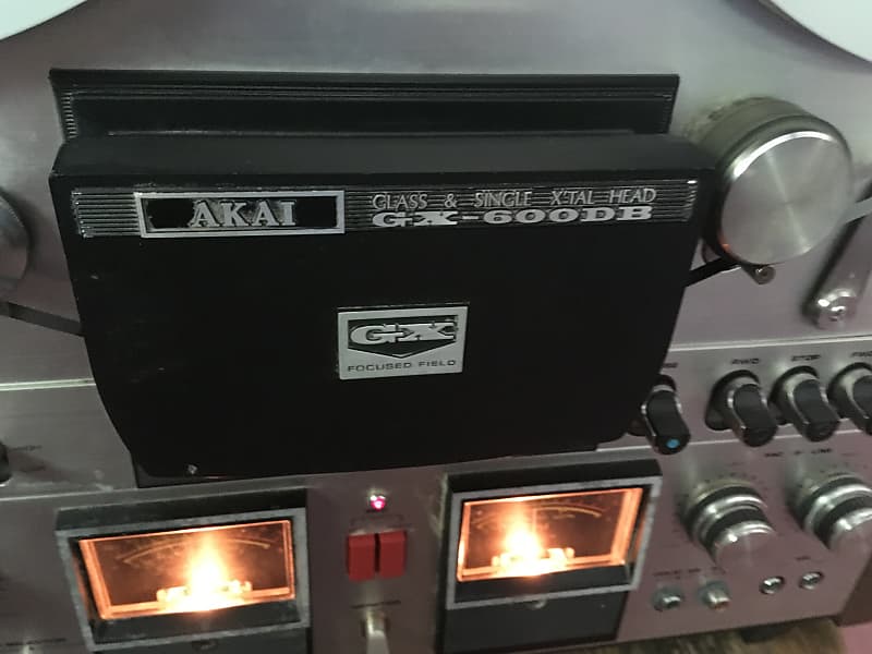 SERVICED AKAI GX-600DB DOLBY 4 track 10.5 inch reel to reel tape deck  Recorder See Video!!