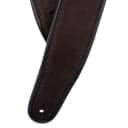 D'Addario / Planet Waves Comfort Leather Reversible Guitar Strap Suede 25RVP01-DX