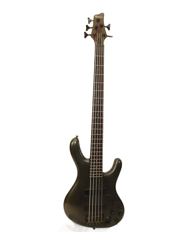 1998 Ibanez Ergodyne EDB605 5-String Electric Bass Guitar, Gray Pewter image 1
