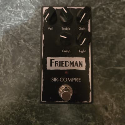 Friedman Sir-Compre Optical Compressor and Overdrive Pedal | Reverb