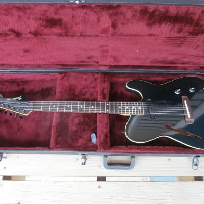 Rare Circa 1990 Fender HMT Thinline Telecaster Electric Guitar w/ Case! Lace Sensor, Bound Body! image 2