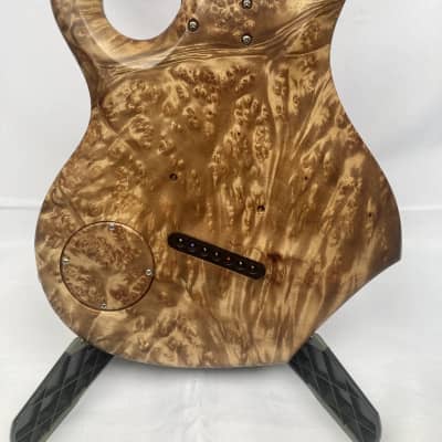 Barlow Guitars Osprey 7 String Fan Fret 2019 Golden Camphor - Satin W/ SKB Waterproof Hard Case image 10