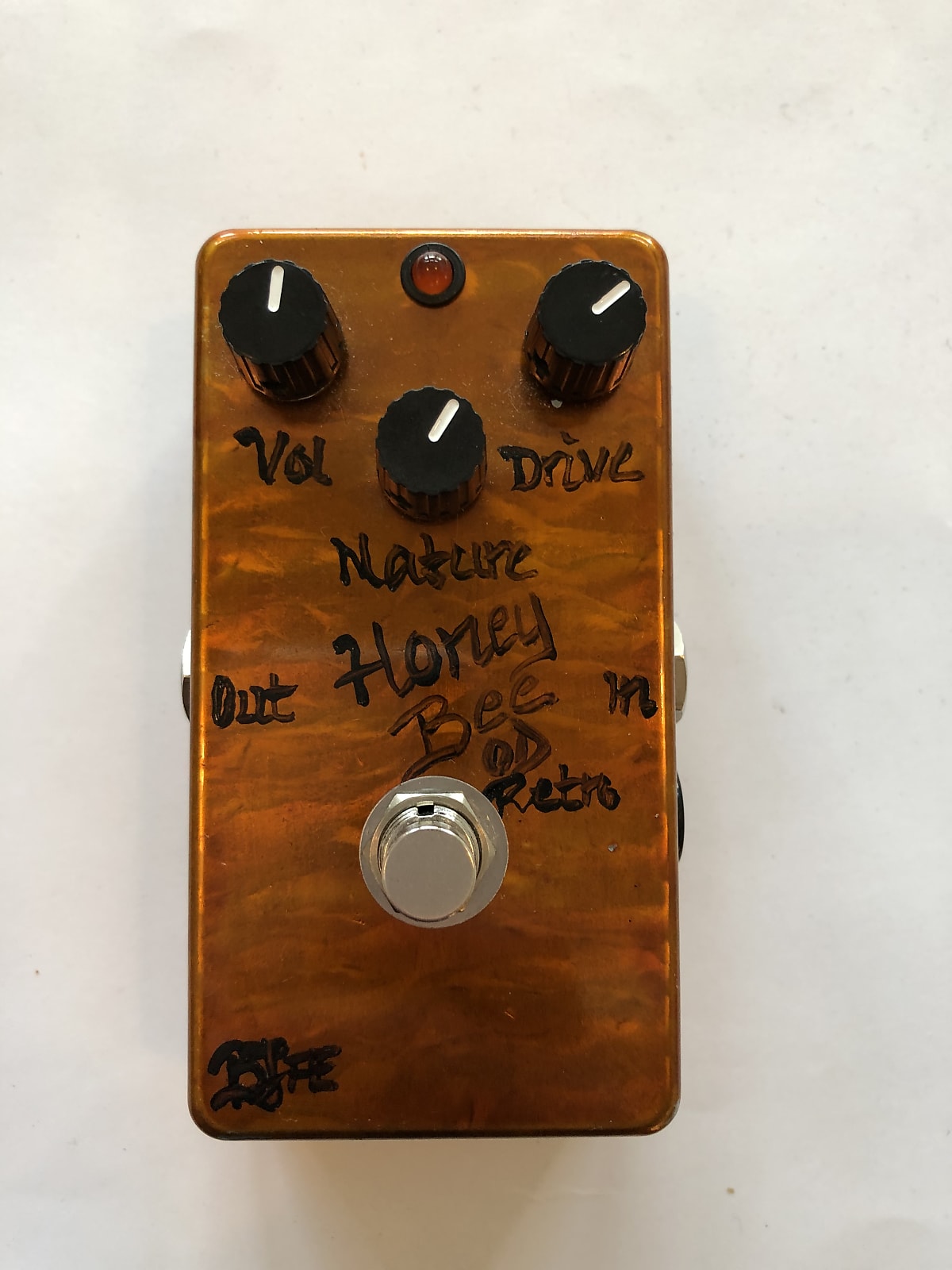 BJFE Honey Bee Retro Overdrive (3-Knob) | Reverb