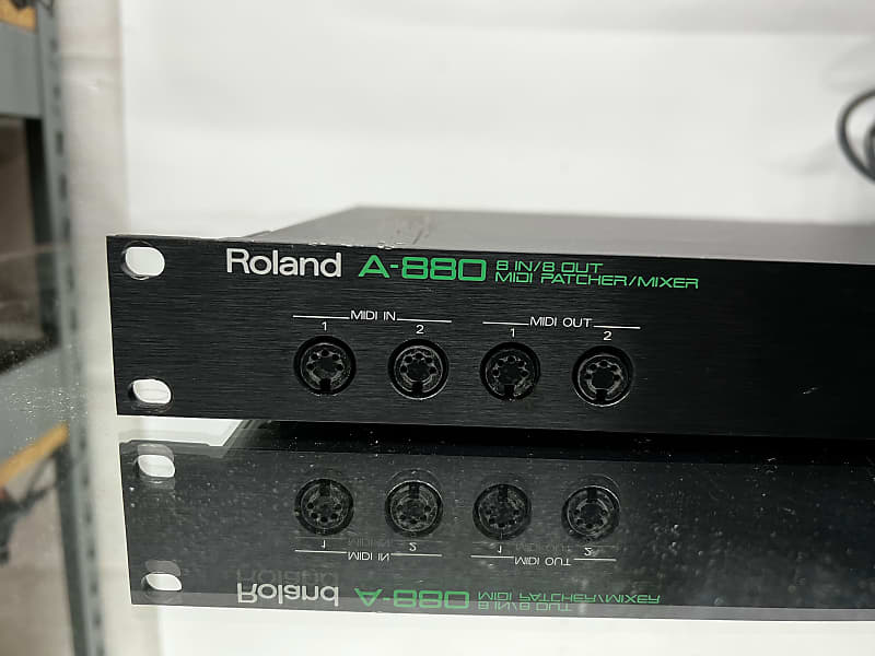 Roland A-880 Midi Patcher Mixer Audio equipment | eBay