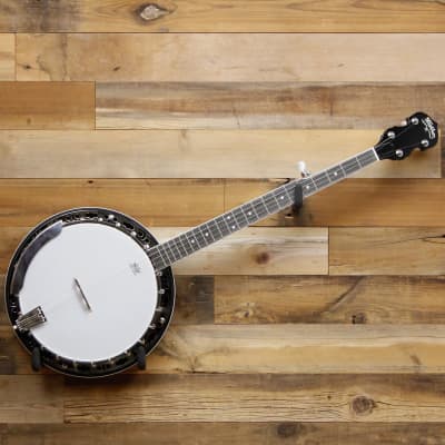 Washburn American B11 5-String Banjo Natural Gloss with Hardshell Case image 1