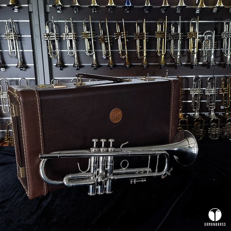 Vintage Vincent Bach Stradivarius 37 trumpet case mouthpiece Reverb