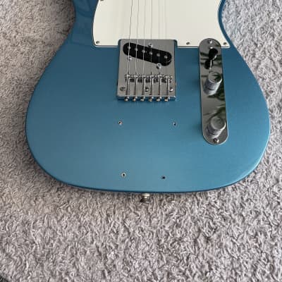 Fender Standard Telecaster 2015 MIM Lake Placid Blue Maple Neck Modified Guitar image 2