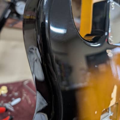 Fender 50's Reissue Stratocaster Maple Neck 1995 W/Case Made in Japan Two Tone Sunburst image 22