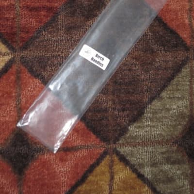 one pair new old stock A+ Mike Balter MB10AB (10AB) Hard Keyboard Mallets, 7/8" phenolic (plastic) round HEADS and natural birch HANDLES - mid to late 1990s (+ packaging) Unwound Series image 24