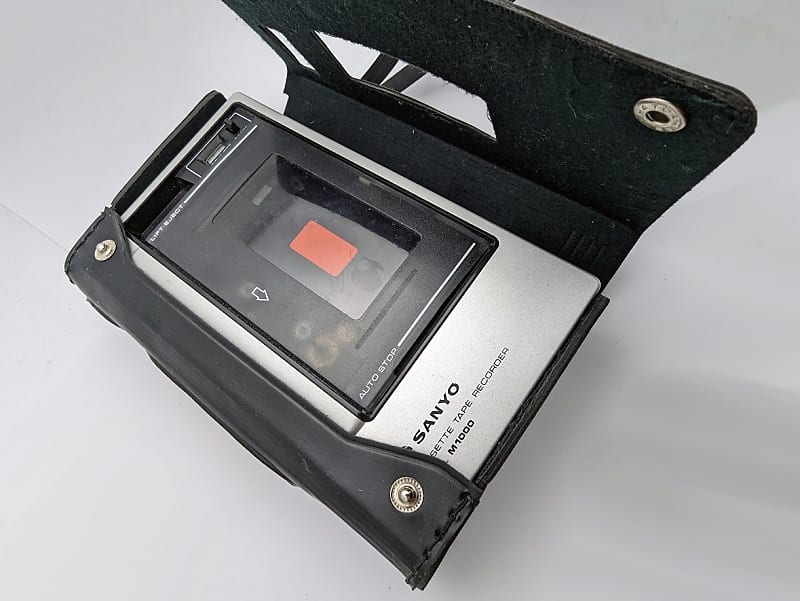 Vintage Sanyo M1000 Tape Cassette Player & Voice Recorder w/ Reverb