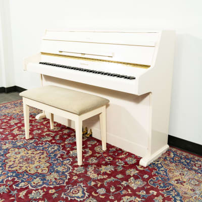 Baldwin E50HPI Upright Piano | Satin White | SN: 1508316 | Used image 1