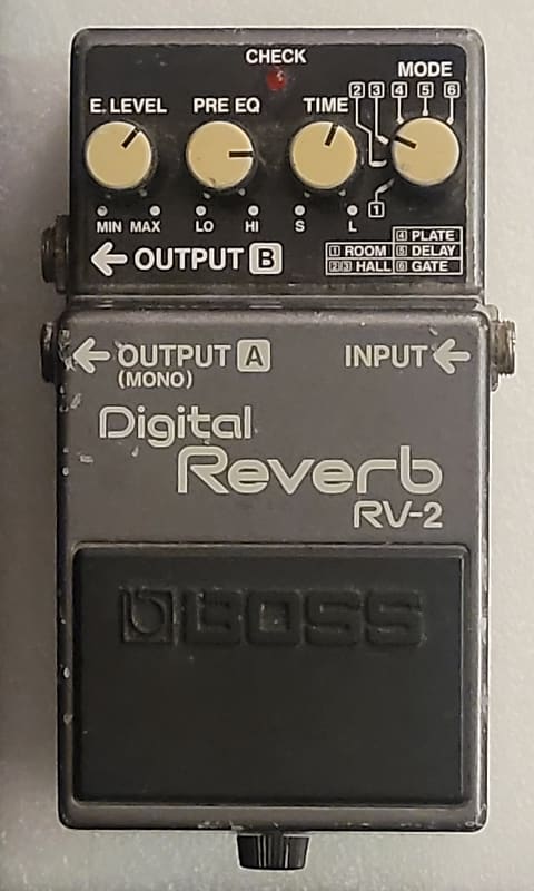 ギター BOSS Digital Reverb RV-2 RV-2 Digital Reverb（デジタルリバーブ） │ BOSSマニア共和国