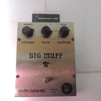 1973 Electro Harmonix Violet Ram's Head Big Muff Pi Fuzz FX 1973 Electro Harmonix Violet Ram's Head Big Muff Pi Fuzz FX