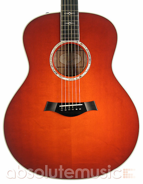 Taylor 618E Acoustic Guitar, Desert Sunburst, Big Leaf Maple Back And Sides image 1