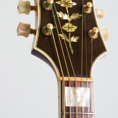 Epiphone  Emperor Concert Arch Top Acoustic Guitar (1949), ser. #58825, original brown hard shell case. image 17