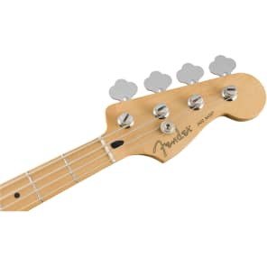 Fender Player Jazz 4-String Electric Bass Maple Fingerboard Polar White image 5