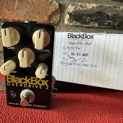 Snouse BlackBox Overdrive 2 Stage Pro Mod 2022 | Reverb Snouse BlackBox Overdrive 2 Stage Pro Mod 2022 | Reverb