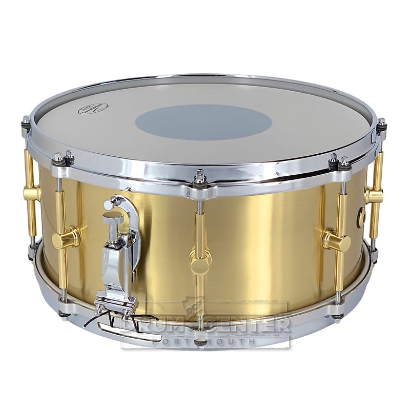 Canopus Limited Edition Solid Brass Snare Drum 14x6.5 | Reverb UK