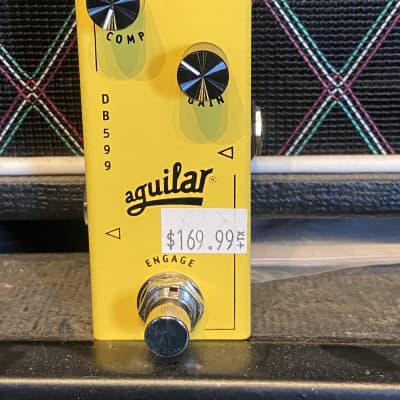 Reverb.com listing, price, conditions, and images for aguilar-db-599-bass-compressor-pedal