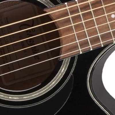 Takamine GF30CE-BLK FXC Grand Concert Acoustic Electric, Black image 3