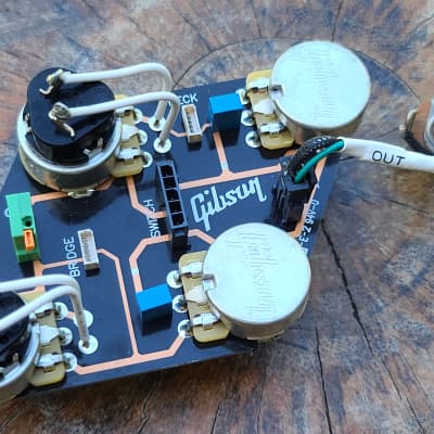 Gibson Les Paul Quick Connect Control Board / Push Pull Wiring Harness 2019 image 3