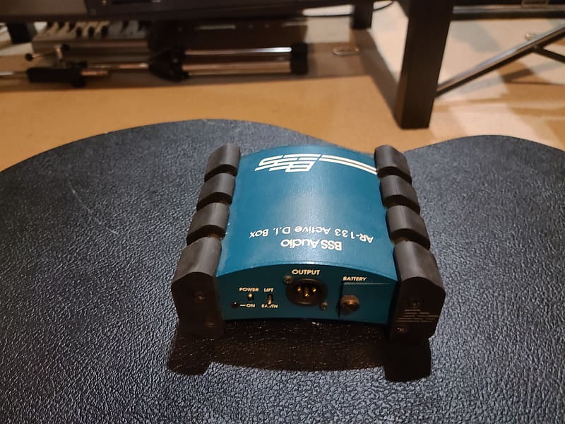 BSS Audio AR-133 Active D.I Box Black/Teal | Reverb