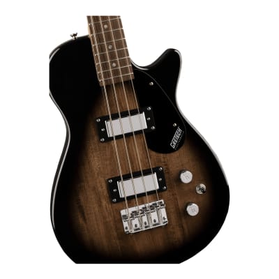 Gretsch G2220 Electromatic Junior Jet Bass II Short-Scale 4-String Guitar with Basswood Body, Laurel Fingerboard, and Bolt-On Maple Neck (Right-Hand, Bristol Fog) image 4