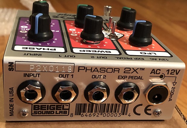 Mu-FX Phasor 2X – Musitronics Mu-Tron