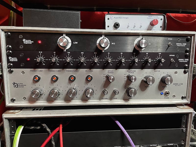 Alpha Recording System Model 4100 Rotary Mixer