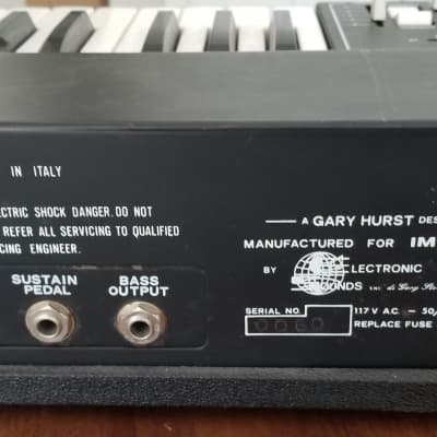 Gary Hurst Design Imperial Dynamic Keyboard -  Ultra Rare! 1968-1970s image 7