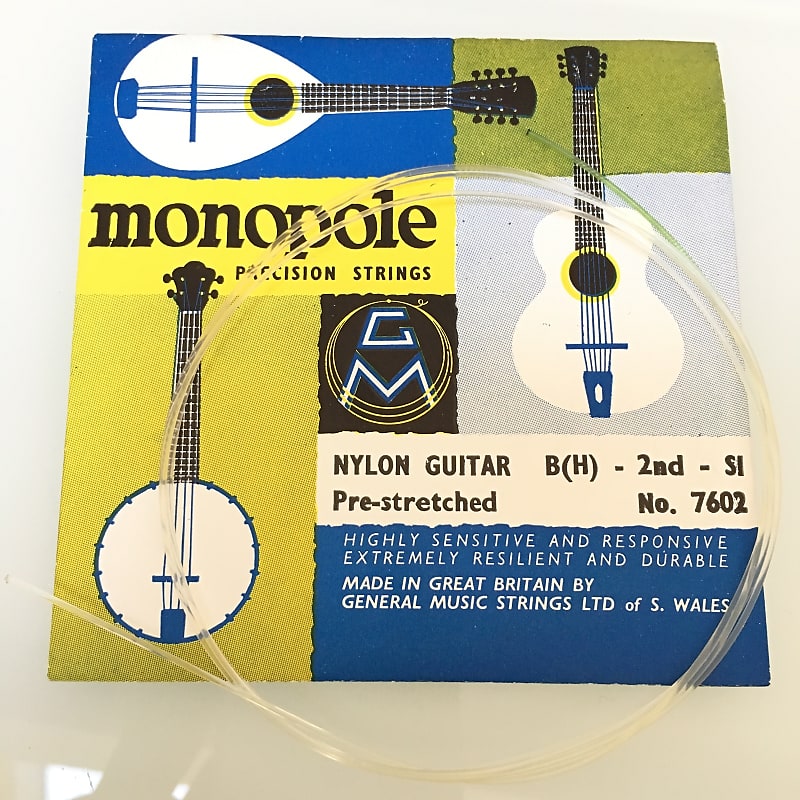 Monopole Vintage Nylon Guitar String 60's image 1