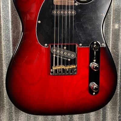 G&L USA ASAT Classic Redburst Guitar & Case #6204 image 1