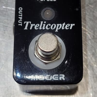 Mooer Trelicopter Tremolo Guitar Effect Pedal 2010s - Black for sale