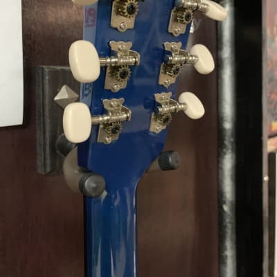 Johnson JG-100-SPL Student Acoustic Guitar 2010s - Blue image 11