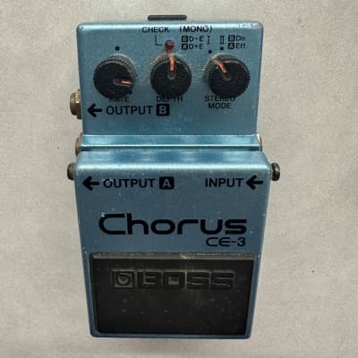 Boss CE-3 Chorus (Green Label) 1984 - 1988 - Blue image 2
